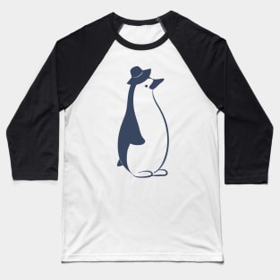 BLUE PENGUIN Baseball T-Shirt